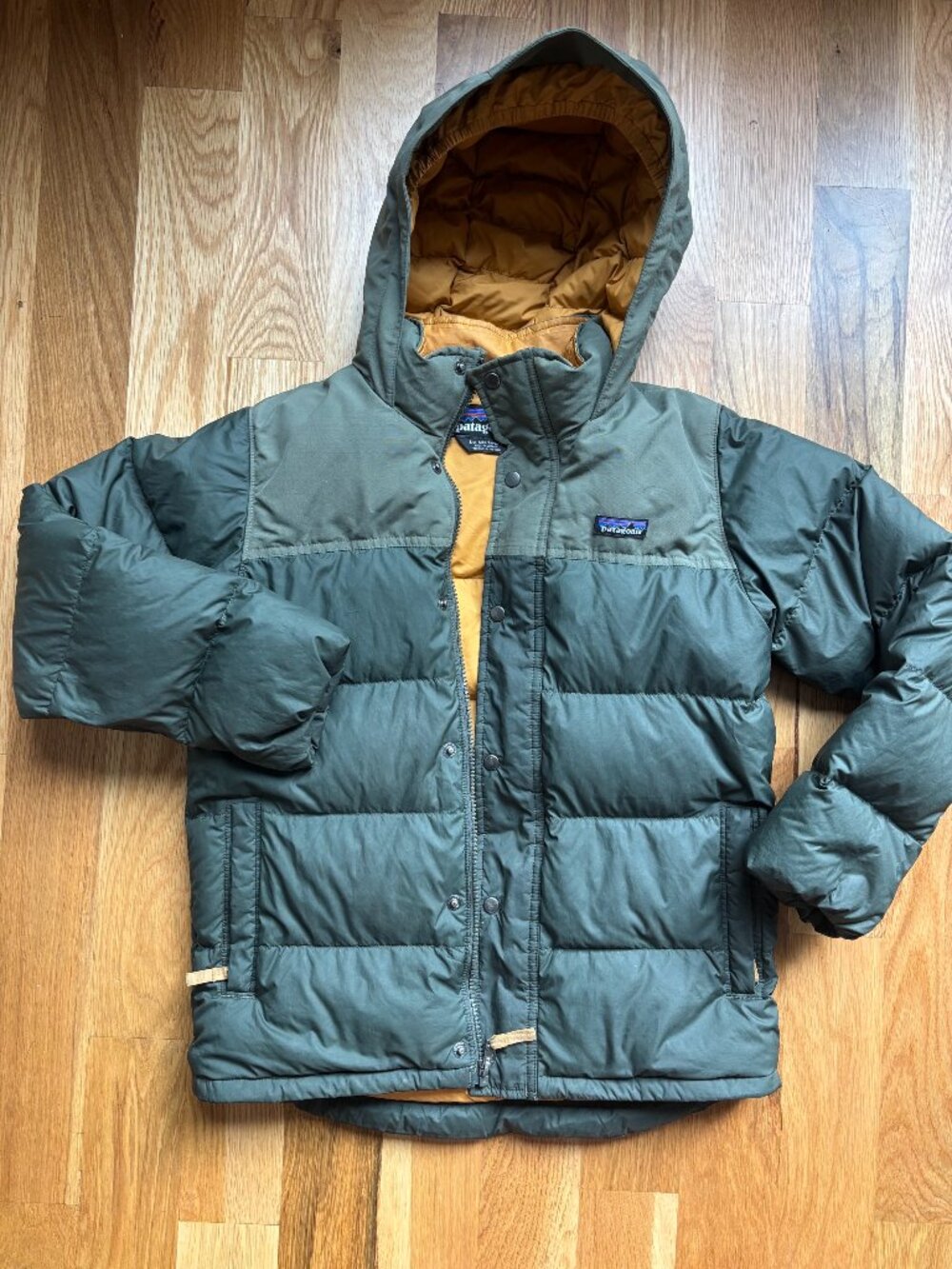 Patagonia Puffer Hooded Youth Jacket Large (12)